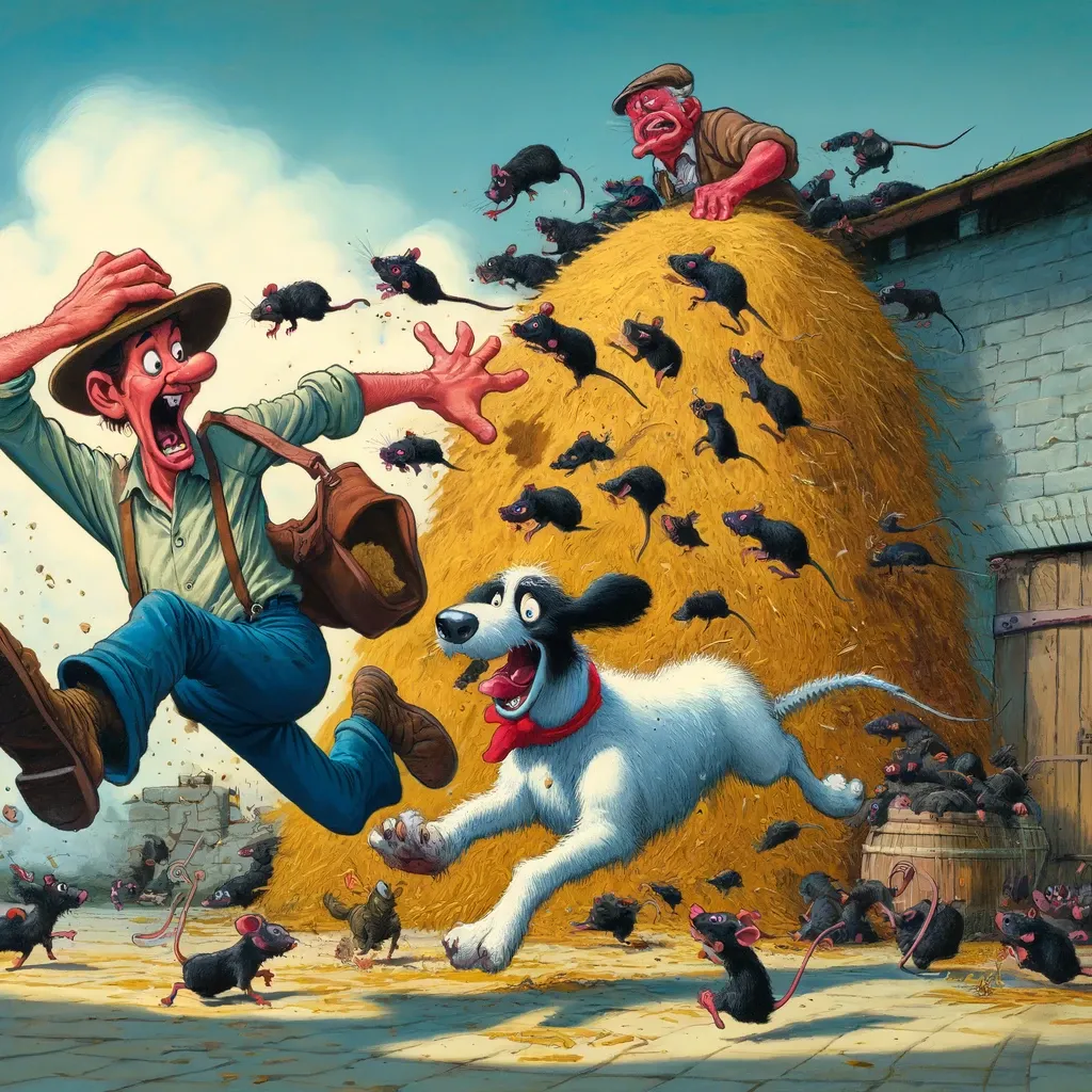 Raiders of the Lost Silage: A Rat-Infested Farmyard Fiasco